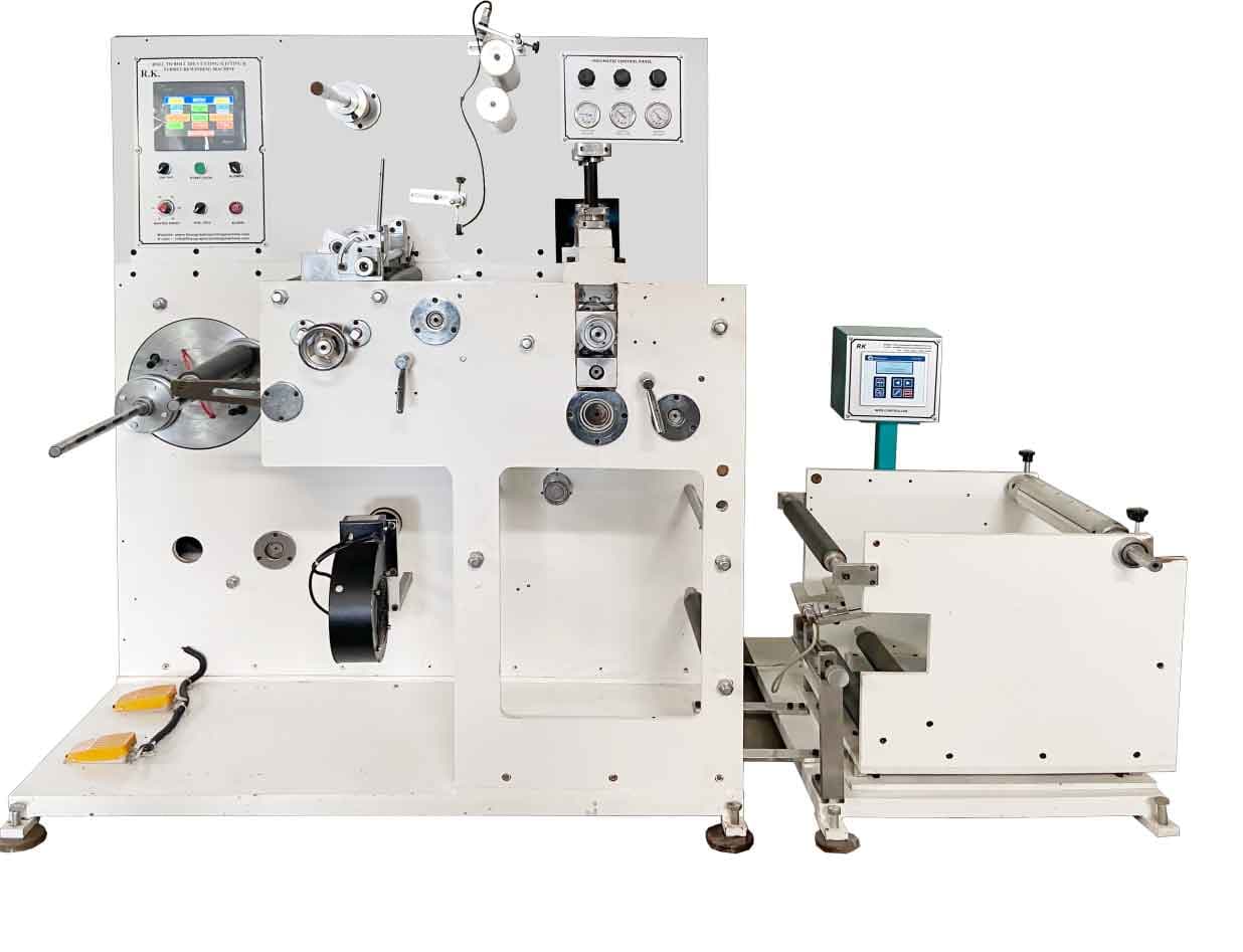 Die Cutting With Turret Rewinding