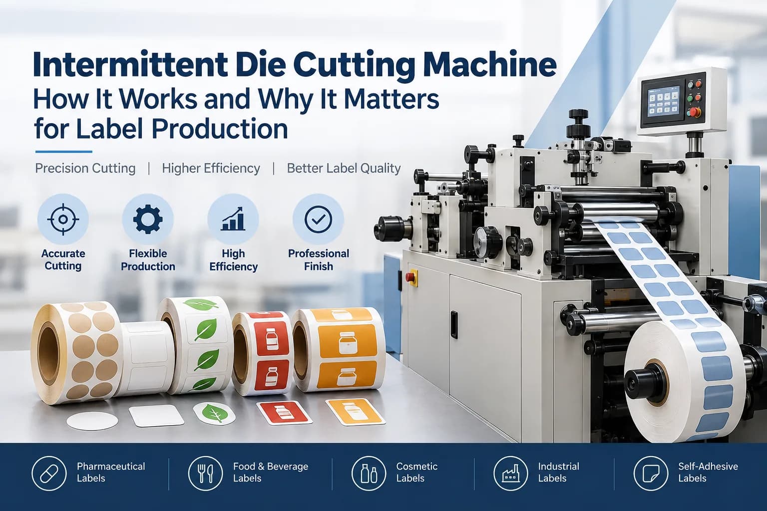 Intermittent Die Cutting Machine: How It Works and Why It Matters for Label Production