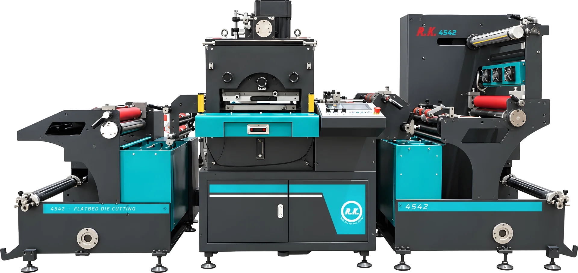 4542-S Flatbed Series Servo Die Cutting and Hot Stamping Machine
