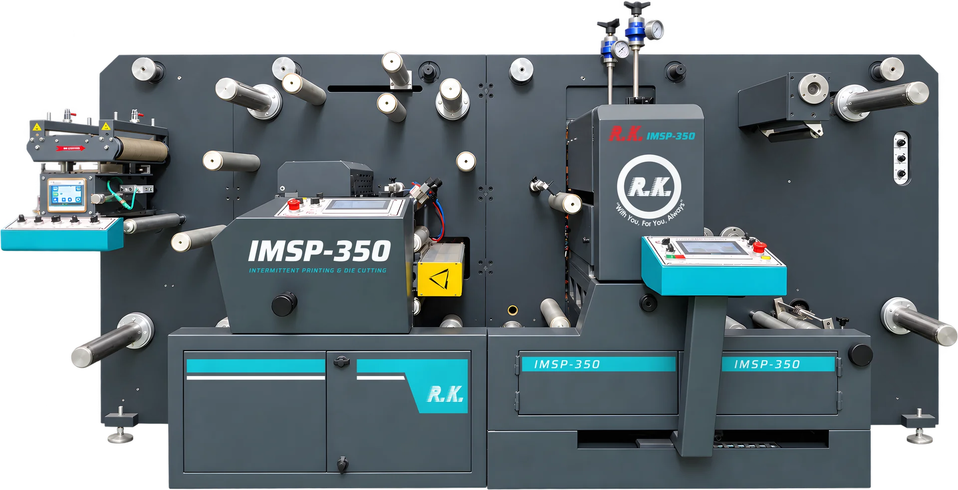 IMSP-350 Intermittent Printing and Die Cutting Machine, 1 to 12 Colour