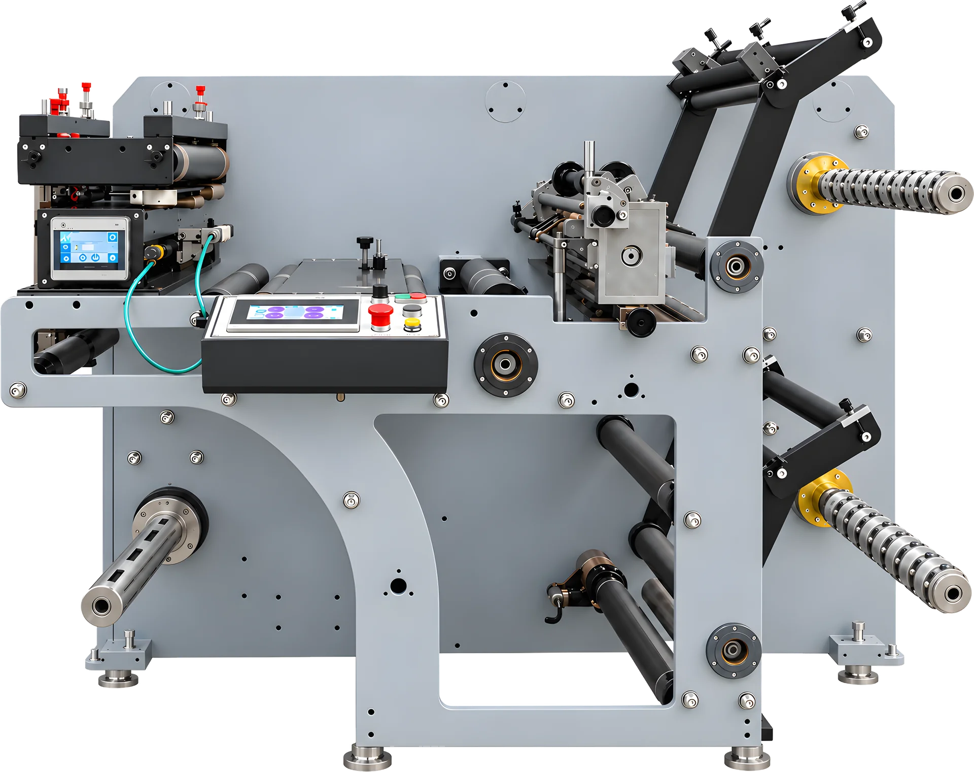 HS-450 High-Speed Label Slitting & Rewinding Machine